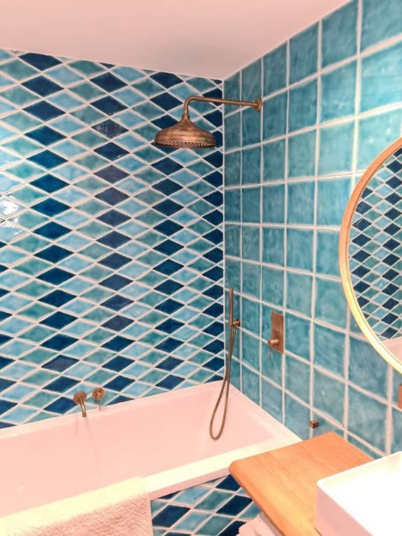 Rénovation d'une salle de bains élégante